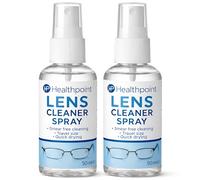 Healthpoint Lens Cleaner Spray 50ml, 2 Pack - Streak-Free Eyeglass & Screen Cleaning Solution, Quick-Dry Anti-Smudge, Travel Size Cleaner for Spectacles, Sunglasses, Phone & Camera