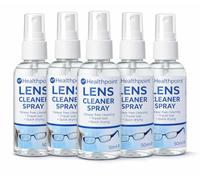 Healthpoint Lens Cleaning Spray - Ultimate Glasses Cleaner Spray for Crystal Clear Vision - Versatile Screen Cleaner Spray for Monitors, TVs & Devices - Efficient Glass Cleaner 5 Pack