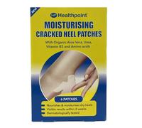 Healthpoint Moisturising Cracked Heel Patches - Intense Hydration & Repair with Organic Aloe Vera & Vitamin B5 - Overnight Relief for Dry, Cracked Heels - 6 Patches Per Pack - Open2serve Ltd
