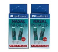 Healthpoint Nasal Inhaler, 2 Packs of 2 - Bundled by Smart Cutie