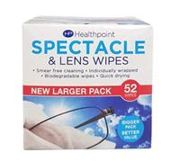 HEALTHPOINT SPECTACLE & LENS WIPES