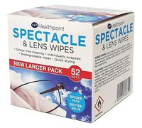 Healthpoint Spectacle Wipes Extra Value 6 Packs of 52 = 312 Wipes