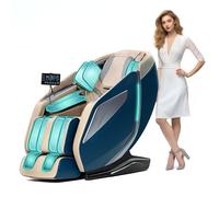 HealthRelife Full Body Massage Chair with Bodyscan 4D Massage Intelligent Shiatsu Massagerecliner with Voice Control Back Heating App Control(Blue)