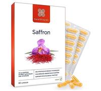 Healthspan 30mg Saffron Mood Support (60 Capsules) | Positive Mood & Emotional Balance | Supports Relaxation | Niacin & Vitamin B6 to Reduce Tiredness & Support Normal Psychological Function | Vegan