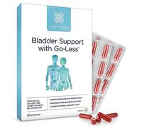 Healthspan Bladder Support with Go-Less® | Supports Good Bladder Health & Urinary Flow | 300 mg Go-Less® | Pumpkin Seed Extract & Soy Germ Extracts | Added Vitamin B6, D3 & Zinc | Vegan (60 Capsules)
