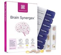 Healthspan Brain Synergex | 28 Day Supply | Brain Health Supplements | Ginkgo Biloba, Neuro-Vitamin Complex, Opti-Omega 3 & Phospholipid Complex