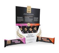 Healthspan Elite 6 x Protein Boost Bars, 16g Whey Protein | Peanut Caramel & Cookie Dough Flavours | For Muscle Mass & Recovery | Soft texture | Superior taste