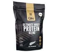 Healthspan Elite All Blacks Ultimate Whey Protein Blend (750g) | Whey Concentrate & Isolate Proteins | 24g Protein Per Serving | Muscle Gain | 5.7g BCAAs | Contains Actazin | Vegetarian (Vanilla)
