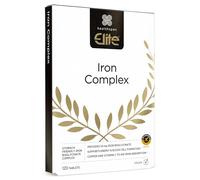 Healthspan Elite Iron Complex 14mg (120 Tablets) | for Healthy Blood, Energy & Immunity | Stomach Friendly Iron | with Vitamin C to Aid Iron Absorption | Informed Sport Accredited | Vegan