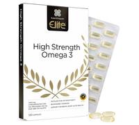 Healthspan Elite Omega 3 1,000mg (120 Capsules) | Support Your Brain, Heart & Eye Health | Delivers 230mg DHA & 520mg EPA | Sustainably Sourced | Informed Sport Accredited