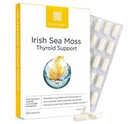 Healthspan Irish Sea Moss Thyroid Support (120 Capsules) | Low Energy & Mood | Targeted Thyroid Support | Marine sourced Magnesium | Suports Healthy Skin & Metabolism