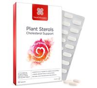 Healthspan Plant Sterols 2400mg - 90 Tablets - High Strength - Supports Normal Cholesterol Levels - UK Manufactured