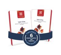 Healthspan Vein Vine Leg Vein Support 360mg (180 Tablets) | for Tired & Heavy Legs | Maintains Healthy Leg-Vein Functions | Red Vine Leaf