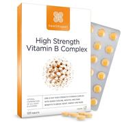 Healthspan Vitamin B Complex | 8 B-Complex Vitamins | Heart Health, Mental Performance & Psychological Function | Combat Tiredness & Fatigue | Gelatin Free | Vegan (120 Tablets (High Strength))