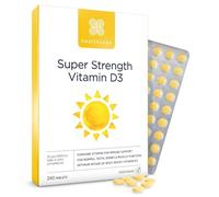 Healthspan Vitamin D3 1,000IU | Supports Immune System, Bone Health & Muscle Function | High Dose | Vegetarian | 240 Tablets