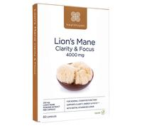 Healthspan - Vitamins & Supplements 250mg Lion’s Mane Clarity & Focus x 60 Capsules for Men and Women