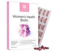 Healthspan Women's Health Biotic | 60 Capsules | Supports hormonal Balance & Intimate Flora | Targeted strains for Women’s Health | with D-Mannose & Cranberry | 6 Billion Live Cultures | Vegan