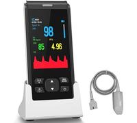 HealthTree 50F Pulse Oximeter Bluetooth, Blood Oxygen Monitor Finger