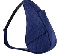 Healthy Back Bag 7403-NV Microfibre Navy Quilted Small Navy Quilted Small