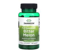Healthy Body ´N Mind Swanson Bitter Melon, 500 mg - 60 Caps, Support for Blood Sugar & Digestion