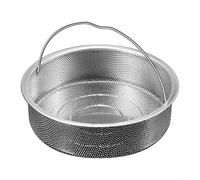 Healthy Cooking Steamer Basket with Handles, Stainless Steel Construction for Steaming Vegetables, Dumplings, and Other Foods in the Kitchen (22CM)
