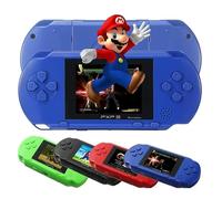 Healthy Diversions PXP3 Portable Handheld Built-in Video Game Gaming Console Player Retro Games | Dark Blue
