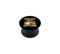 Healthy Eating Happy Living PopSockets Adhesive PopGrip