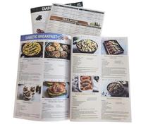 Healthy Eating Scheme | Meal and Diet Guide, 3 Pieces Easy to Read Daily Planner with Meal Reference for Women, Men and Middle-Aged Persons, Suitable for Study Bedroom