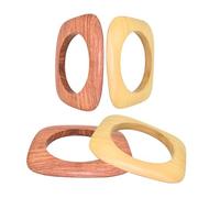 Healthy Floyds "Handcrafted Wooden Bangle -Handmade Multicolor, Wooden Color Splash Wood Bangle, M, Natura Wood, no gemstone