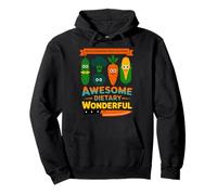 Healthy Food Cute Vegetable Friends Veggie Lover Dietary Pullover Hoodie