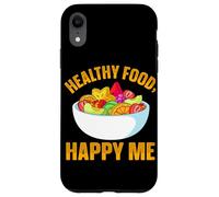 Healthy Food Happy Me Case for iPhone XR
