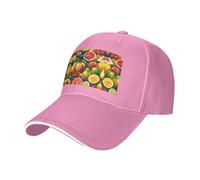 Healthy Food Pint Trucker Hat Baseball Cap, Baseball Cap Adjustable Sun Hat Golf Hats, Adjustable Classic Cap Pink