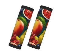 Healthy Food Print Luggage Tag For Comfortable Trip Luggage Handle Wraps Travel Accessories Non Slip