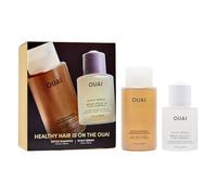 Healthy Hair Is On The OUAI - Detox Shampoo + Scalp Serum Gift Set - Limited Edition Hair Care Duo for Deep Cleansing + Hydrated Scalp - Clarifying Shampoo + Balancing Scalp Serum