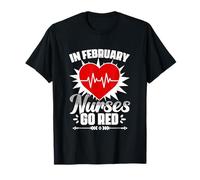 Healthy Heart Chd Congenital Heart Disease Heart Awareness T-Shirt