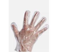 Healthy Home Disposable Gloves, Plastic Food Safe Polyethylene Work Gloves for Kitchen Cooking Cleaning Safety Food Handling Pack of 100