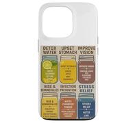 Healthy Juice Wellness Recipes Detox Natural Remedy Case for iPhone 13 Pro