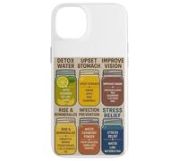 Healthy Juice Wellness Recipes Detox Natural Remedy Case for iPhone 14 Plus