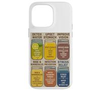 Healthy Juice Wellness Recipes Detox Natural Remedy Case for iPhone 14 Pro Max
