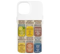 Healthy Juice Wellness Recipes Detox Natural Remedy Case for iPhone 15