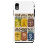 Healthy Juice Wellness Recipes Detox Natural Remedy Case for iPhone XR