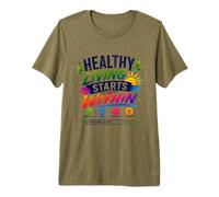 Healthy Lifestyle Motivation Premium T-Shirt