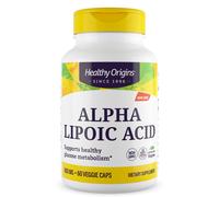 Healthy Origins Alpha Lipoic Acid 600mg 60 Capsules, Energy Support, Blood Sugar