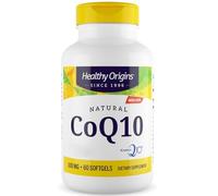 Healthy Origins, Natural CoQ10 with Kaneka QH, 100mg, High Strength, 60 Softgels, Gluten Free, SOYA Free, Non-GMO