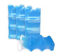 Healthy Packers Ice Packs for Coolers | Can Coolers | Breastmilk Cooler Ice Pack | Long-Lasting Reusable Ice Packs (6 Can - 4 Pack)