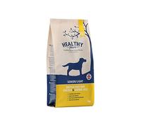 Healthy Paws Premium Dry Dog Food Hypoallergenic Healthy Gluten Free Natural Chicken & Brown Rice Complete Pet Nutrition for Senior Large Breeds - 2Kg
