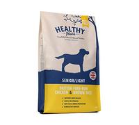 Healthy Paws Premium Dry Dog Food Hypoallergenic Healthy Gluten Free Natural Chicken & Brown Rice Complete Pet Nutrition for Senior Large Breeds - 6Kg