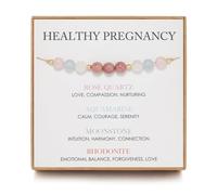 Healthy Pregnancy Gift, Moonstone Bracelet, Hope Bracelet for Women, First Time Mom Gifts, Spiritual Bracelets, Mothers Day Christmas Jewelry