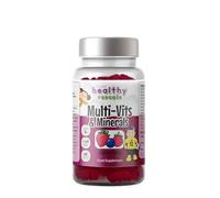 Healthy Rascals Multi-Vits & Minerals Gummies | 60 Vegan Gummies | Natural Berry Flavour | Immune Support, Energy & Nervous System Health | Up to 60-Day Supply | Kids’ Daily Vitamin Supplement