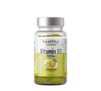 Healthy Rascals Vitamin D3 Gummies for Teens - 60 Vegetarian Gummies, 60 Day Supply - Lemon Flavor - Bone, Teeth & Immune Support - Vitamin D3 Supplement